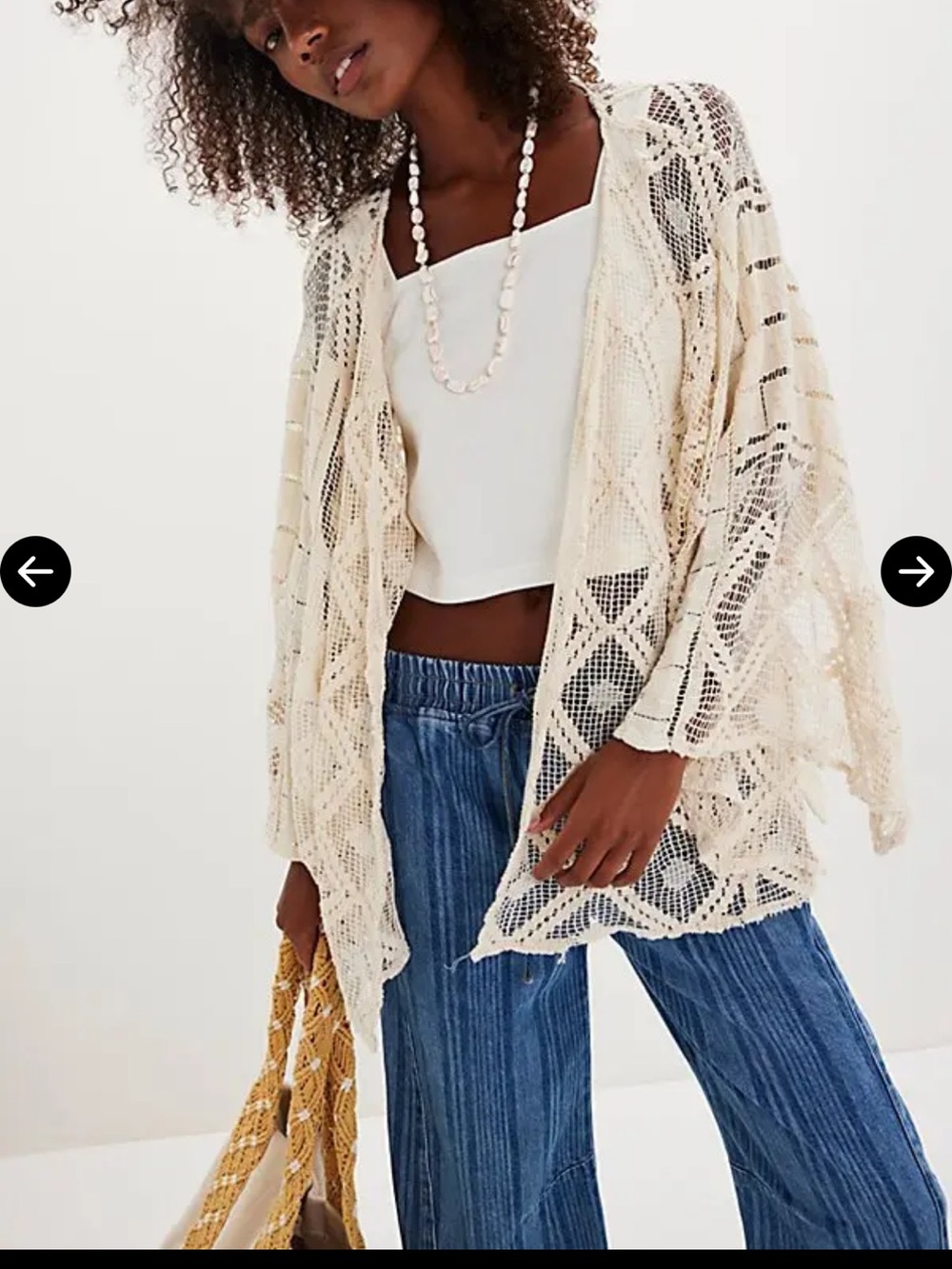 NWT Free People off the coast cardigan